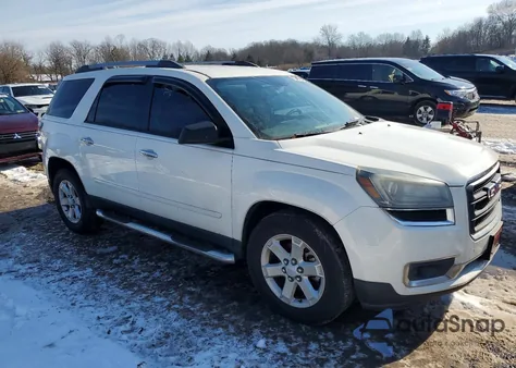 2015 GMC Acadia Sle z USA, uszkodzony, nr VIN 1GKKRNED4FJ105557